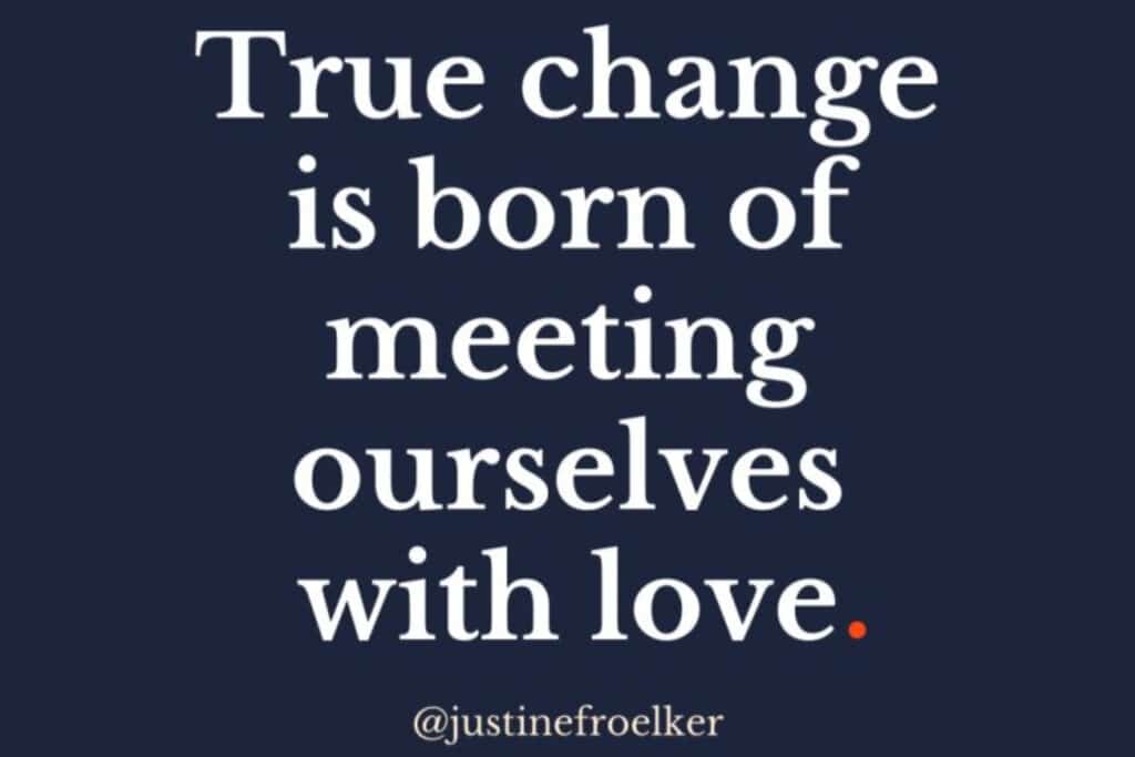 Quote from Justine Froelker - Keynote Mental Health Speaker