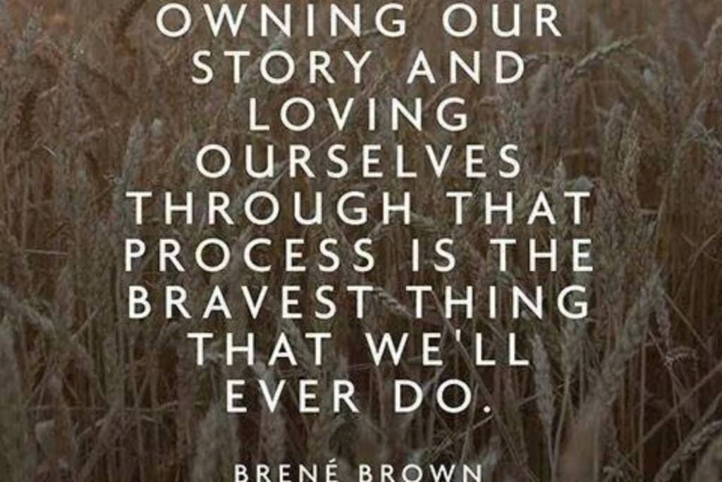 Dare to Lead Quote Brene Brown