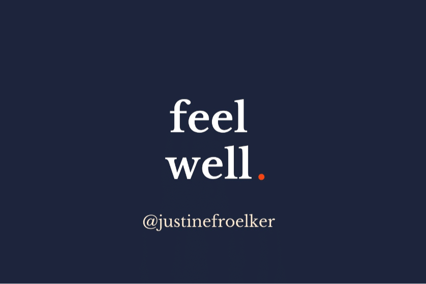 Feel well courage teach Justine Froelker