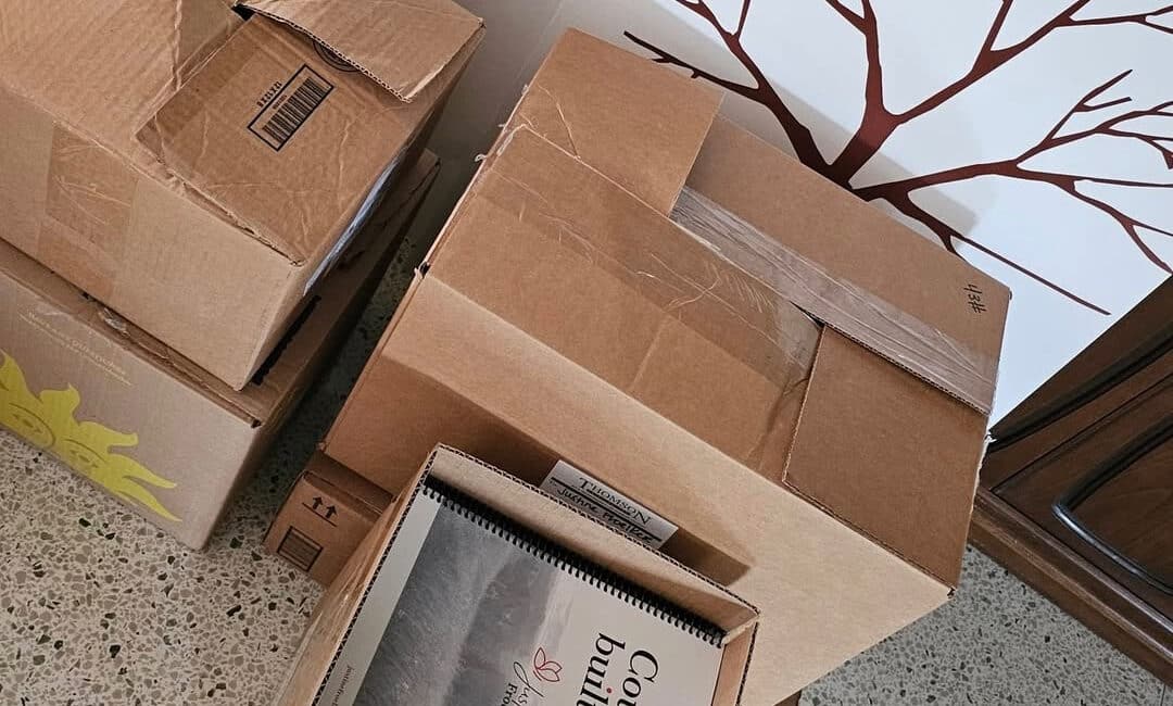 Courage is Built Here™ is hitting the road! 29 workbooks. 29 journals. 29 permission slips. Certificates, countless pens, crayons, colored pencils, markers. And sticky notes in all the colors. All boxed up and ready for three days of deep courage work with the Advanced Leadership Development Program at Commerce Bank