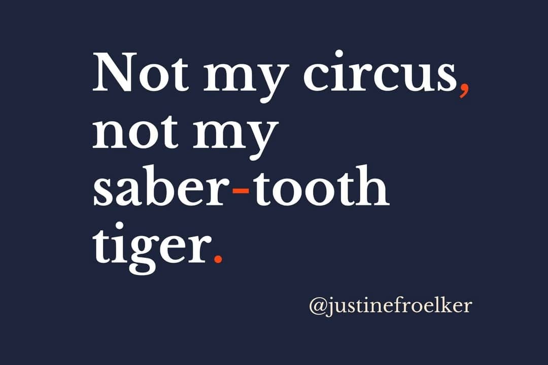 Justine Froelker quote about safety and comfort